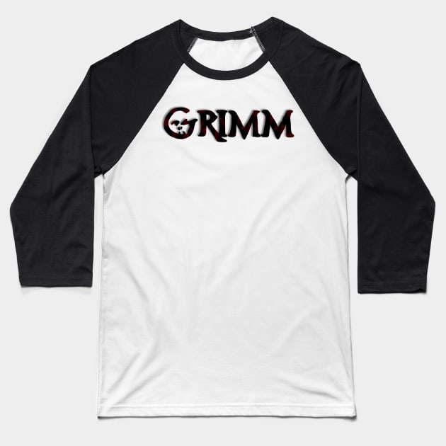 Grimm Baseball T-Shirt by amperage